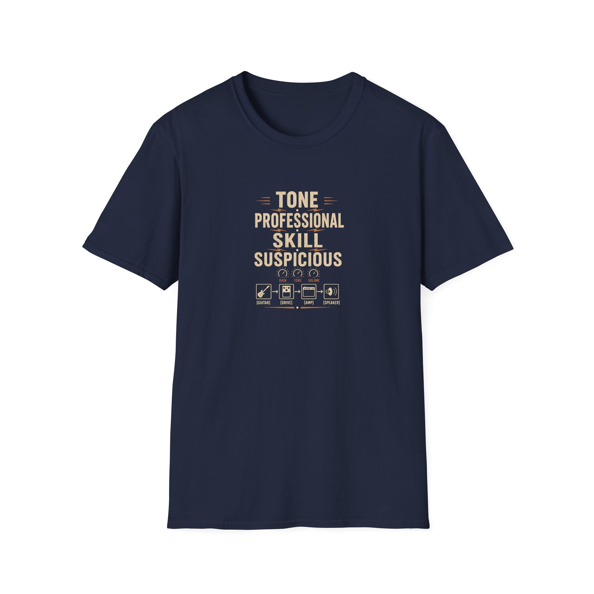 Tone Professional Skill Suspicious T-Shirt