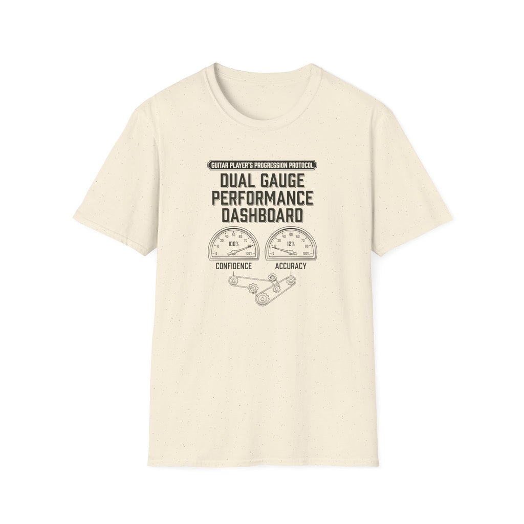 Dual Gauge Performance Dashboard T-Shirt