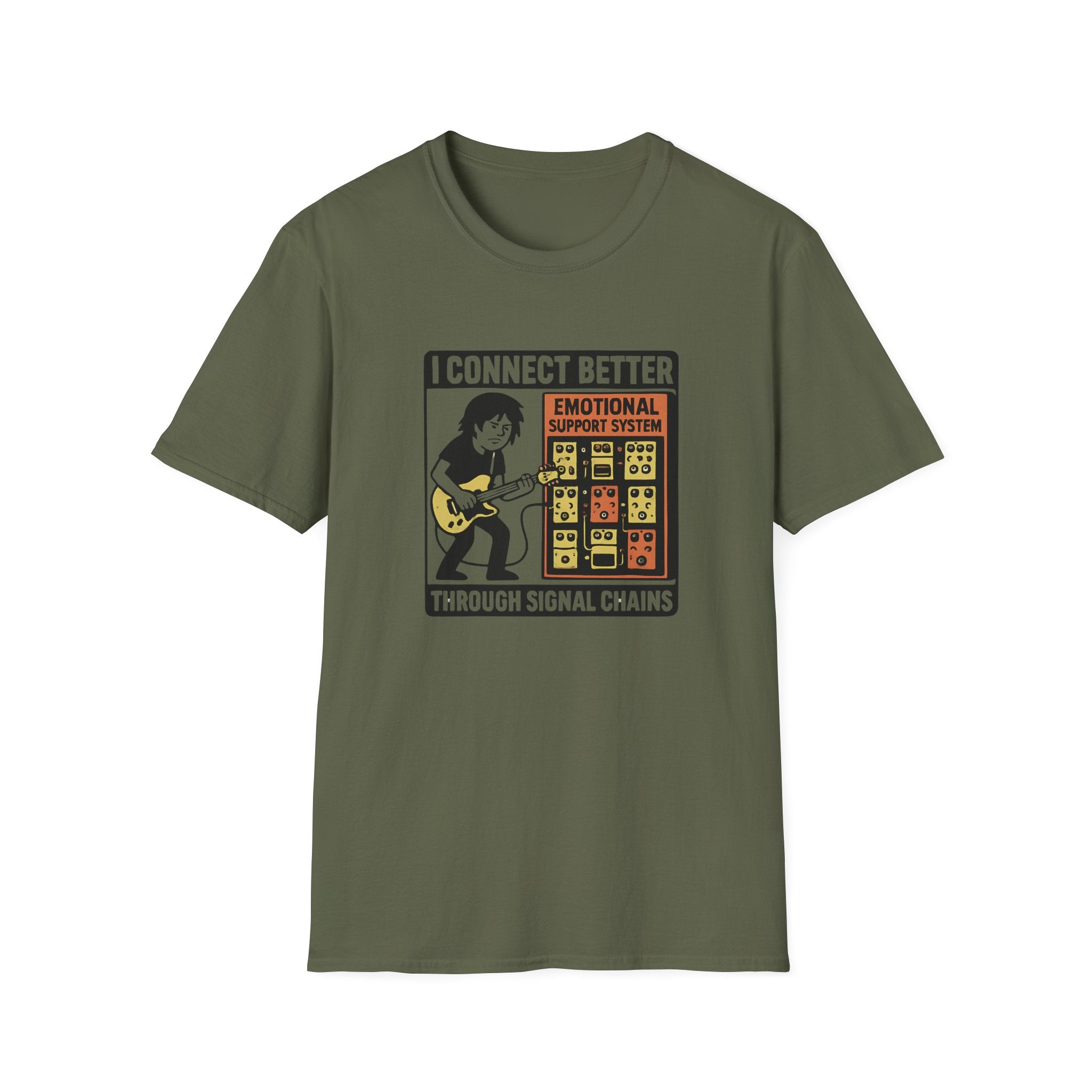I Connect Better Through Signal Chains T Shirt
