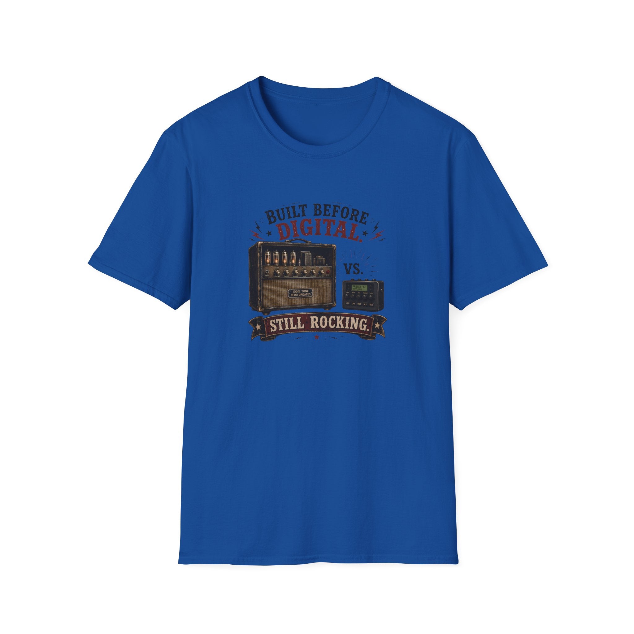 Built Before Digital Still Rocking T-Shirt
