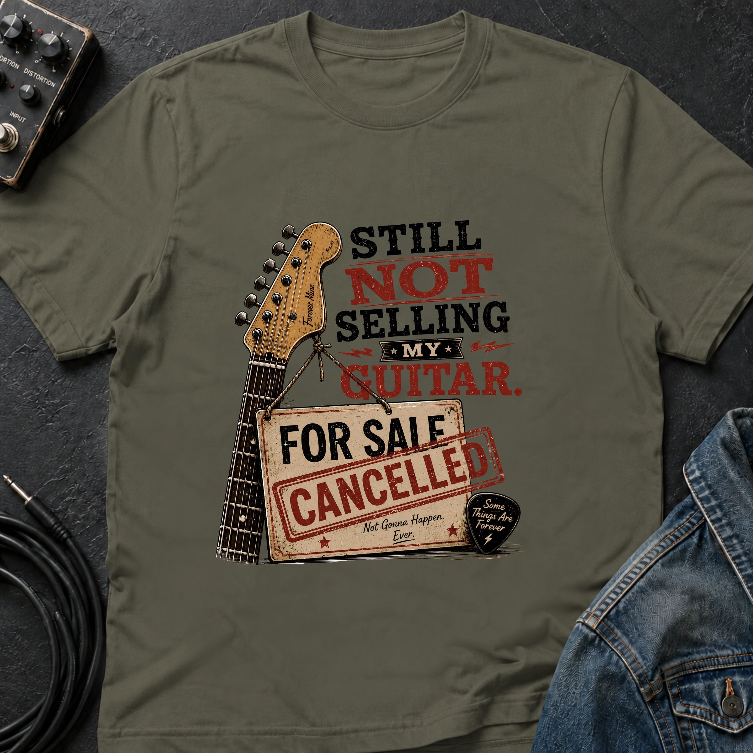 Still Not Selling My Guitar T-Shirt