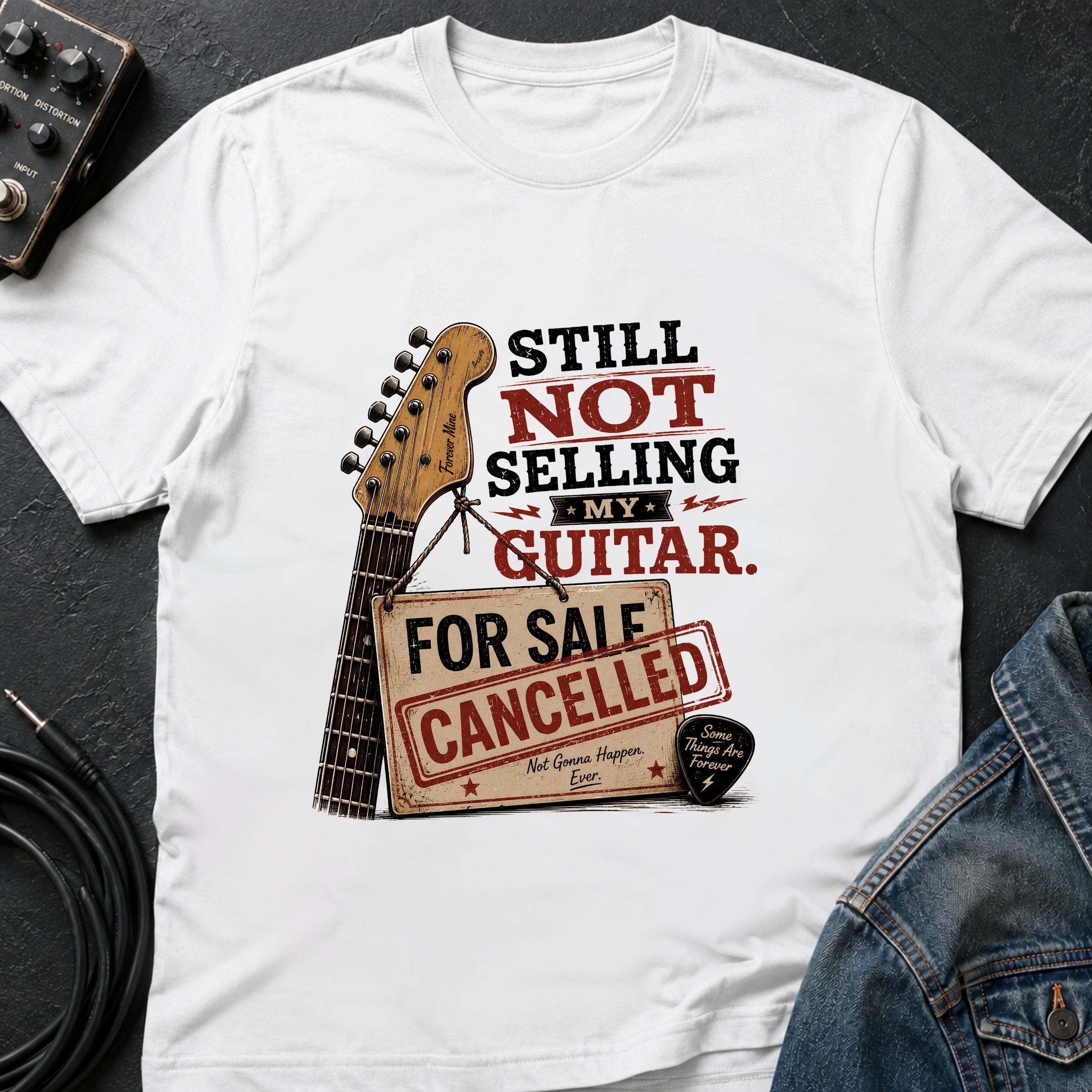 Still Not Selling My Guitar T-Shirt