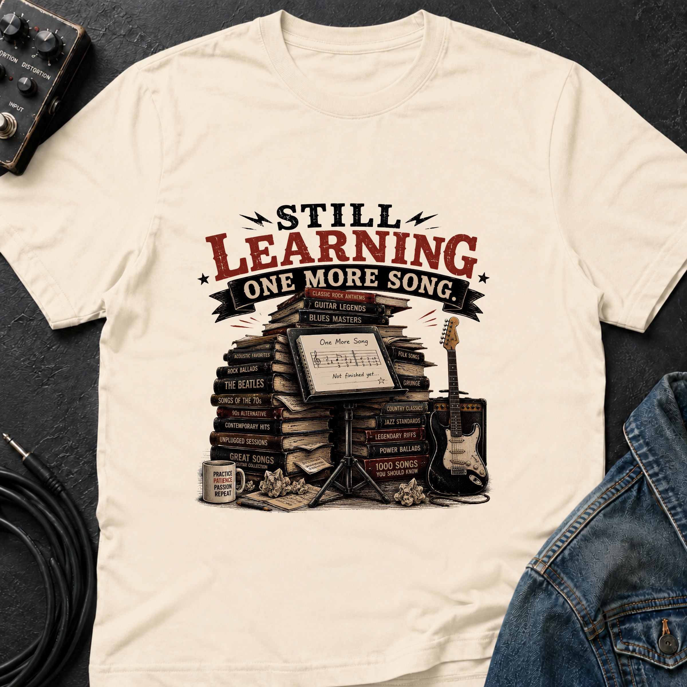 Learning One More Song T-Shirt