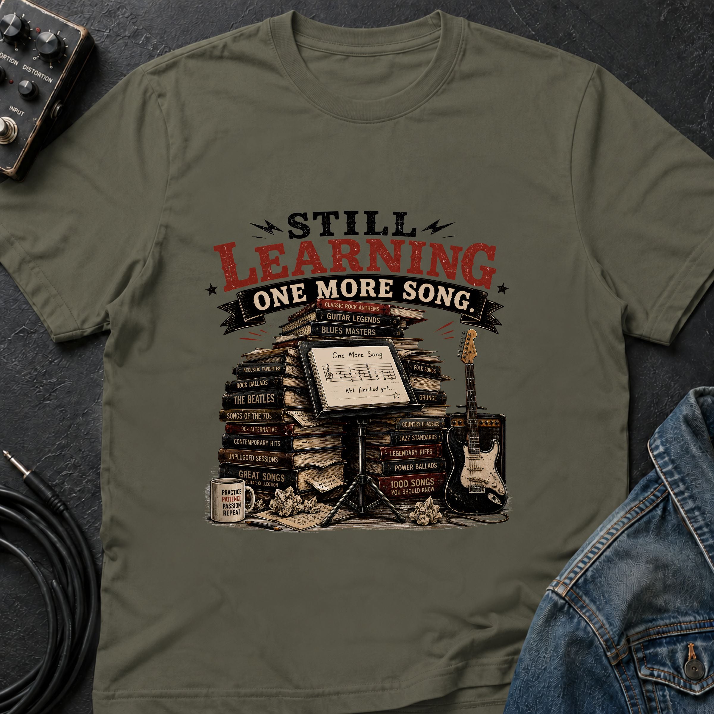 Learning One More Song T-Shirt