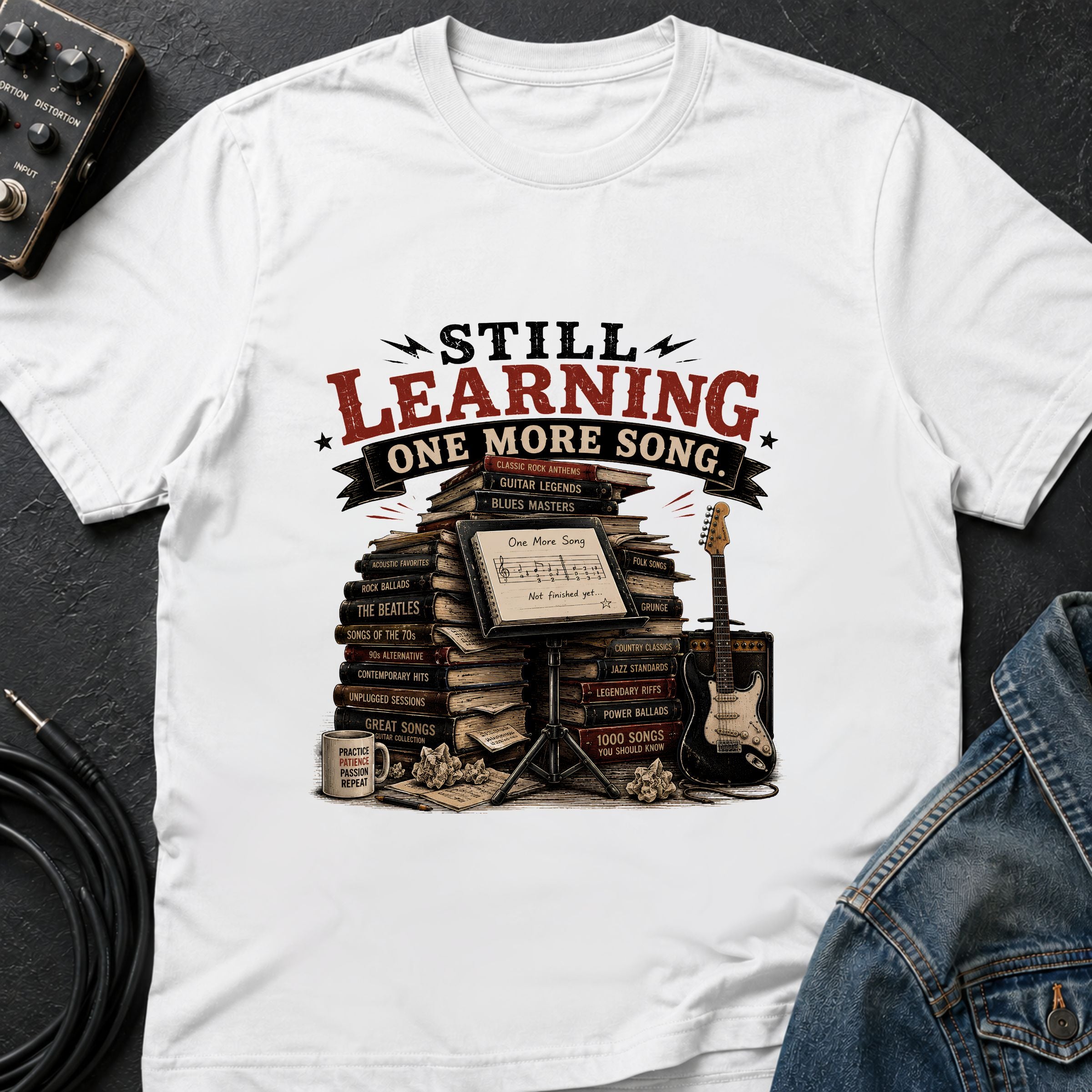 Learning One More Song T-Shirt