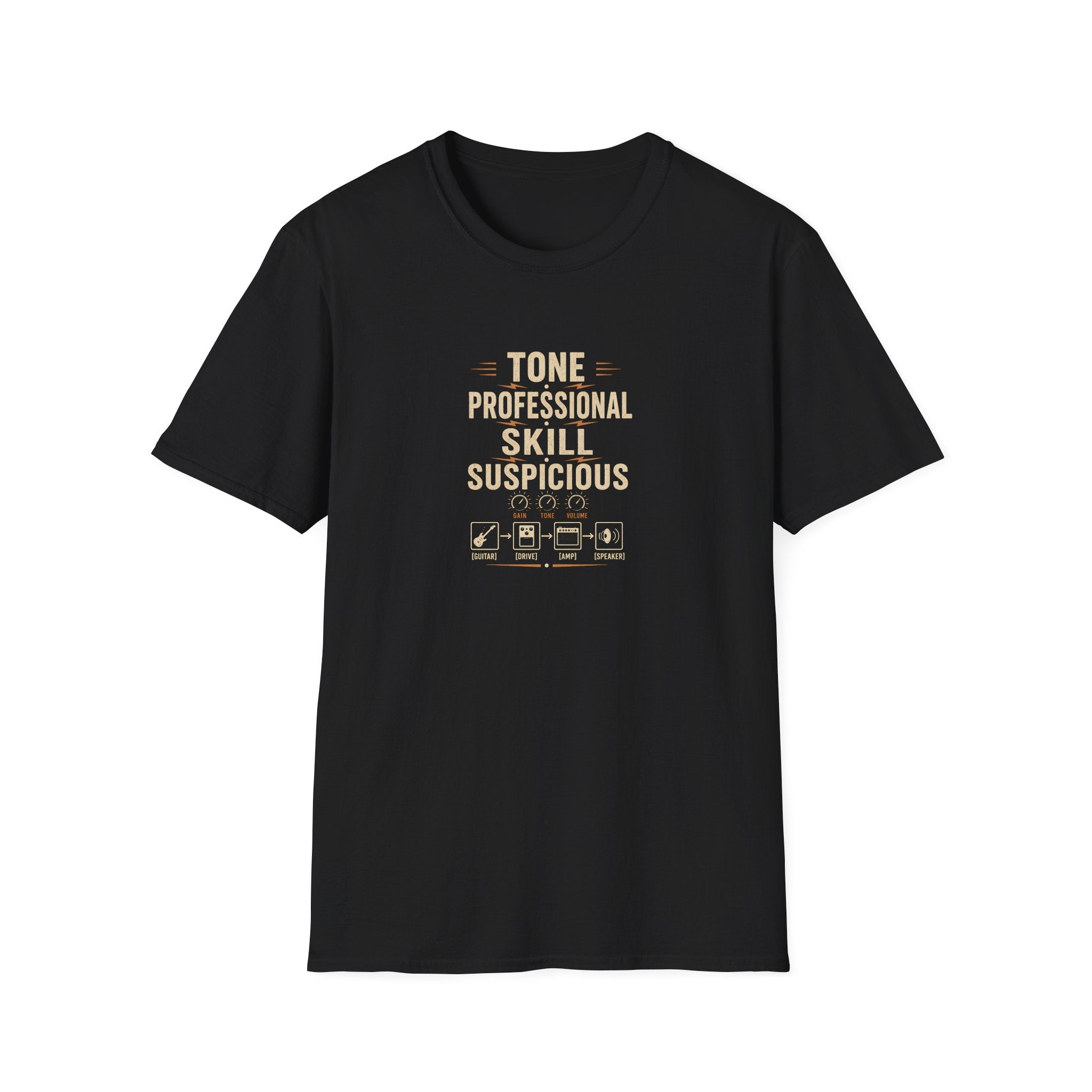 Tone Professional Skill Suspicious T-Shirt