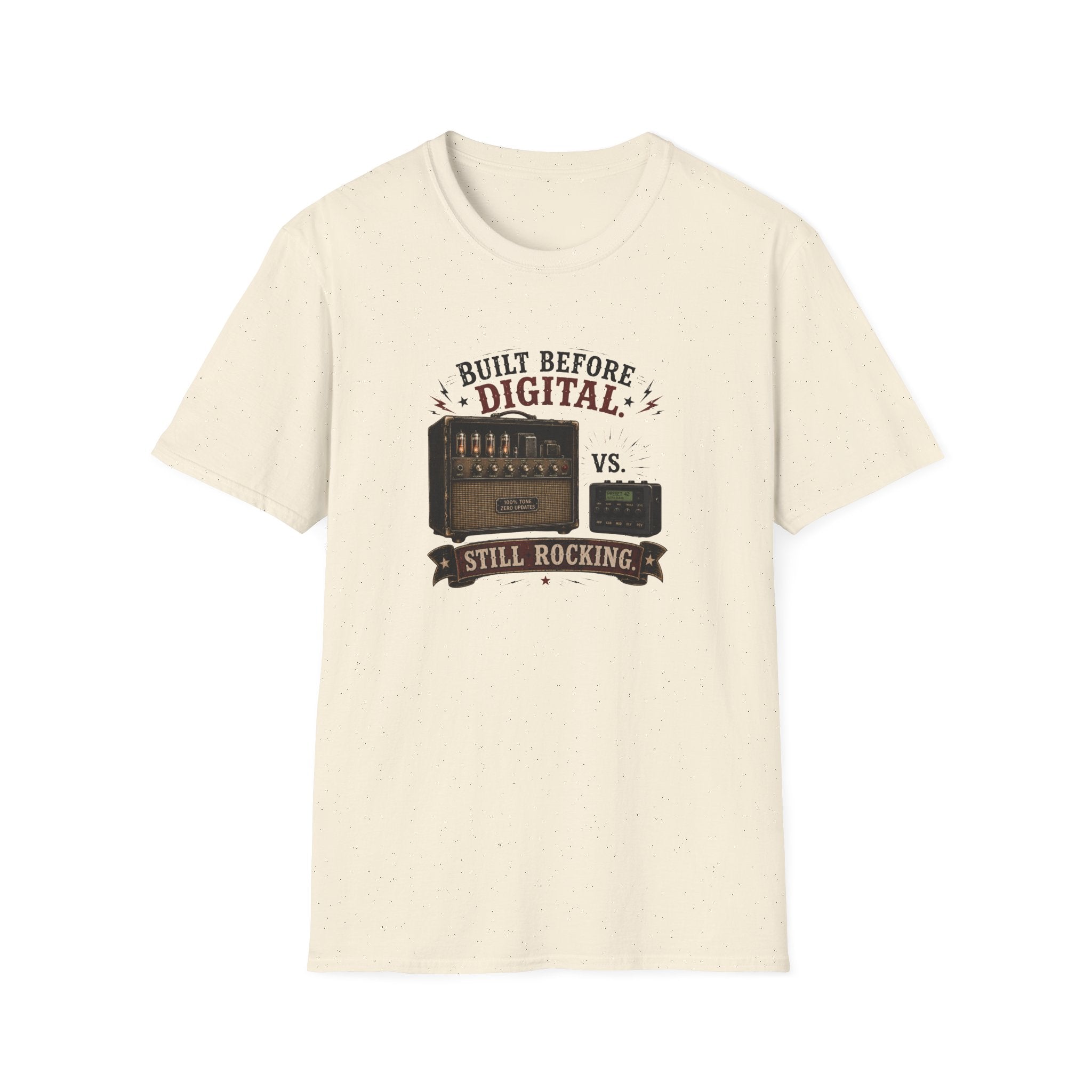 Built Before Digital Still Rocking T-Shirt