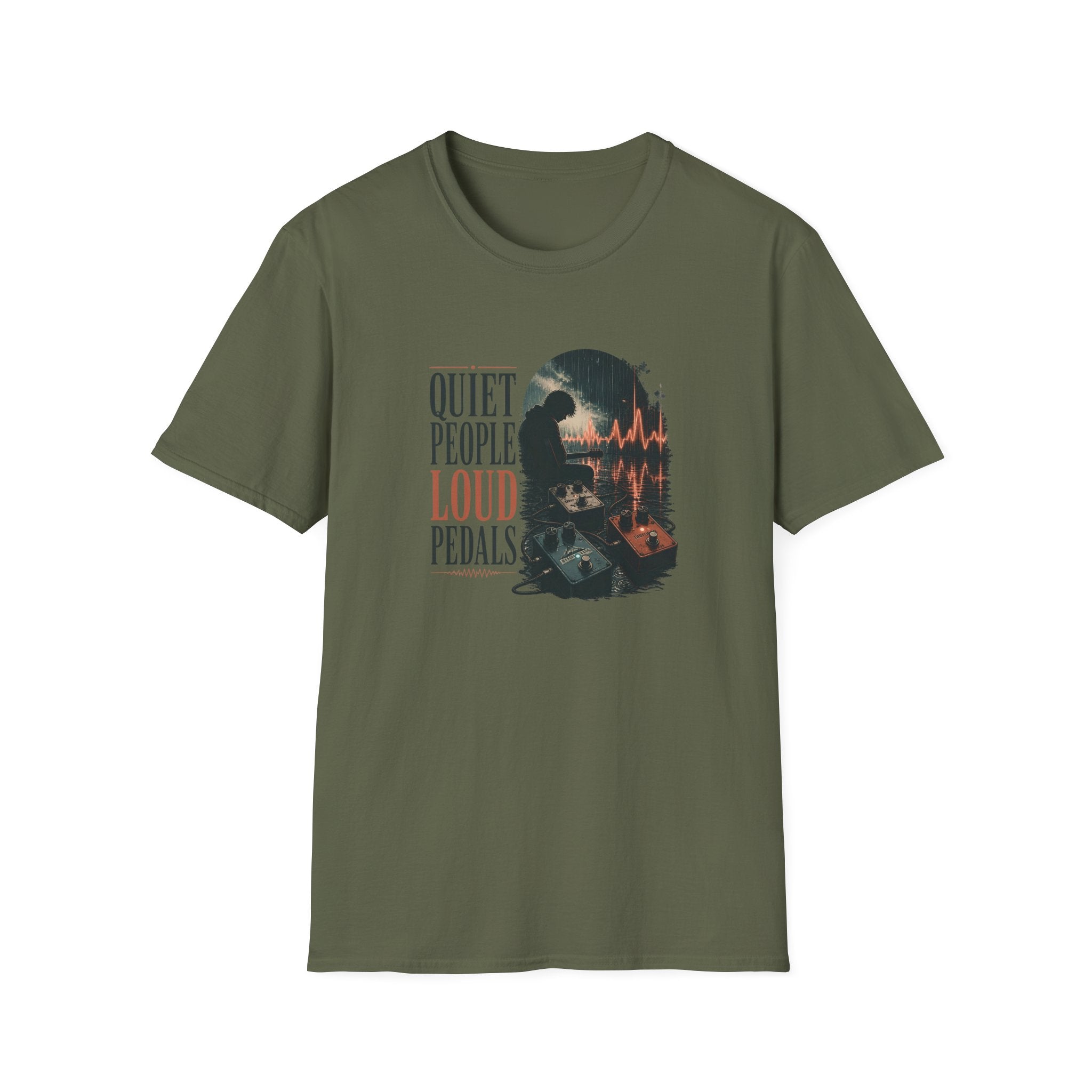 Quiet People Louder Pedal T-Shirt