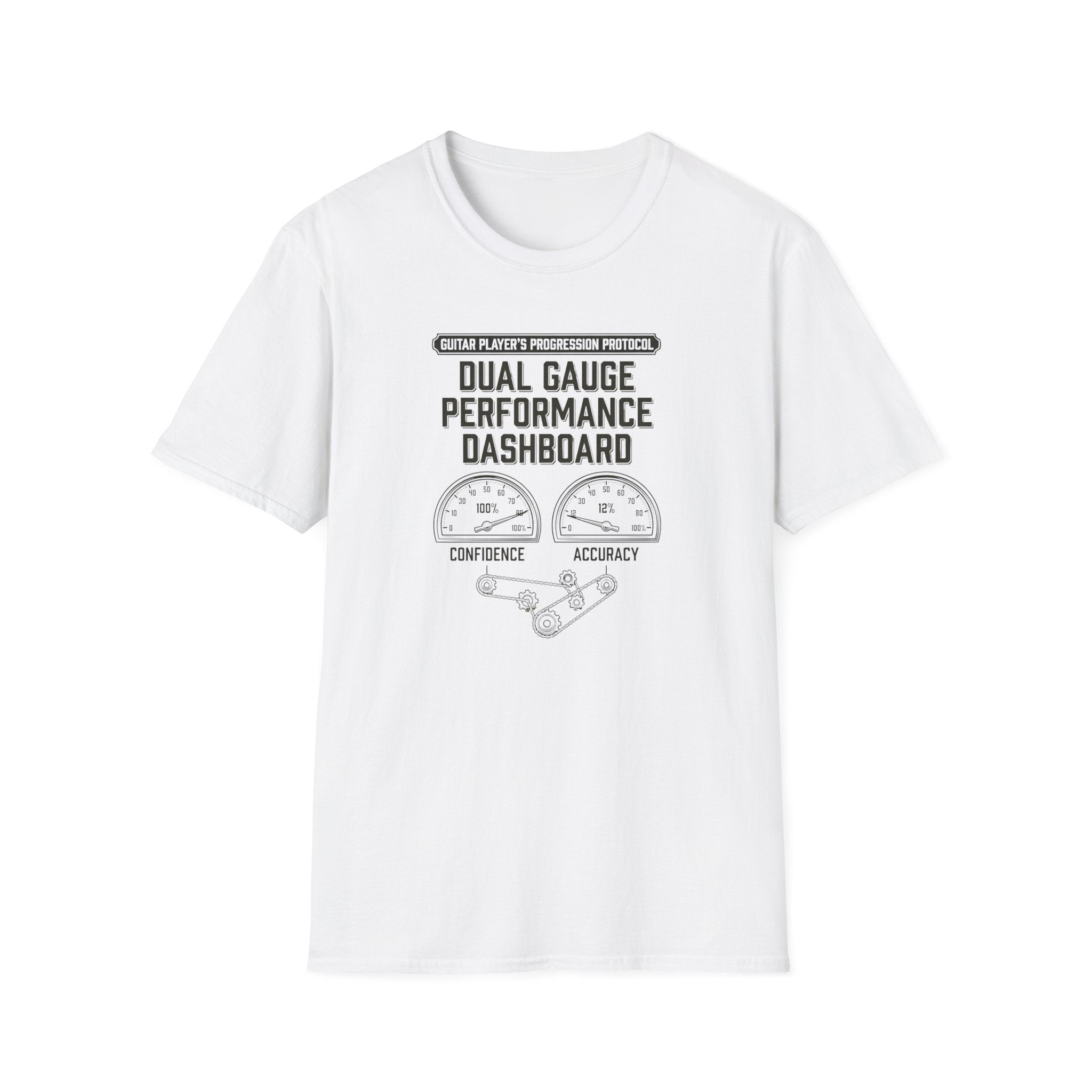 Dual Gauge Performance Dashboard T-Shirt