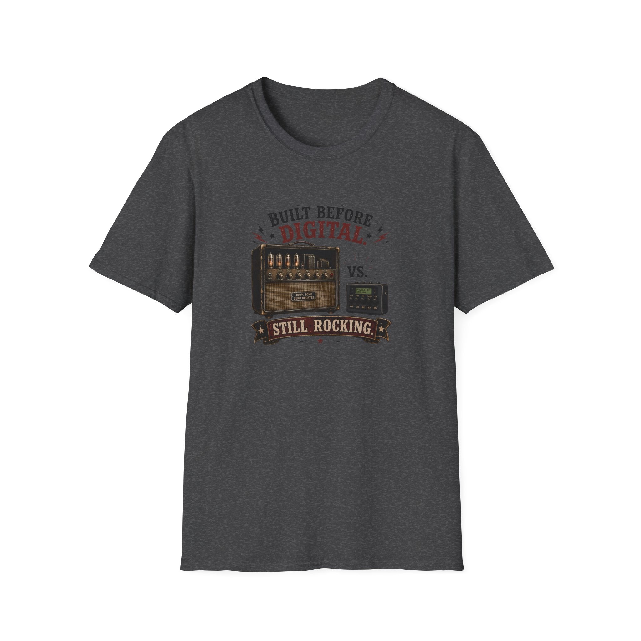 Built Before Digital Still Rocking T-Shirt