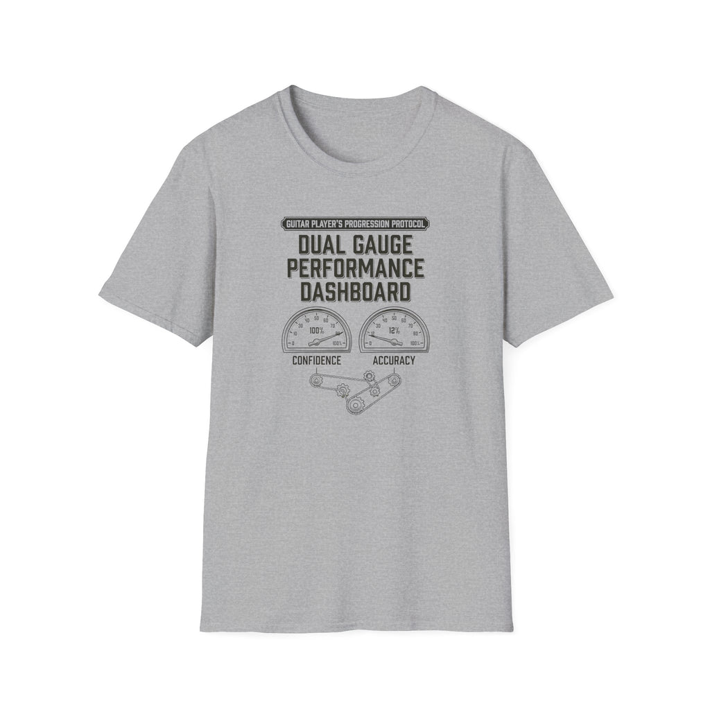 Dual Gauge Performance Dashboard T-Shirt