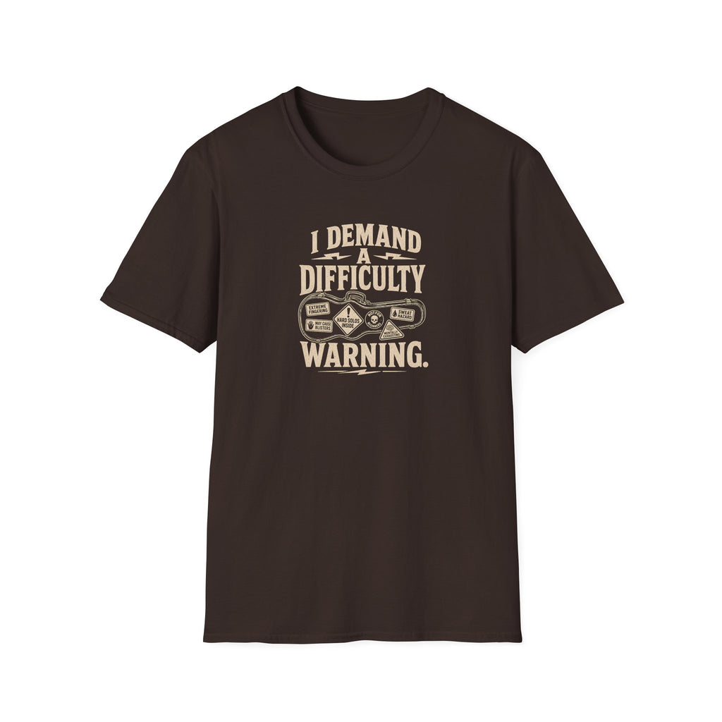 I Demand a Difficulty Warning T-Shirt