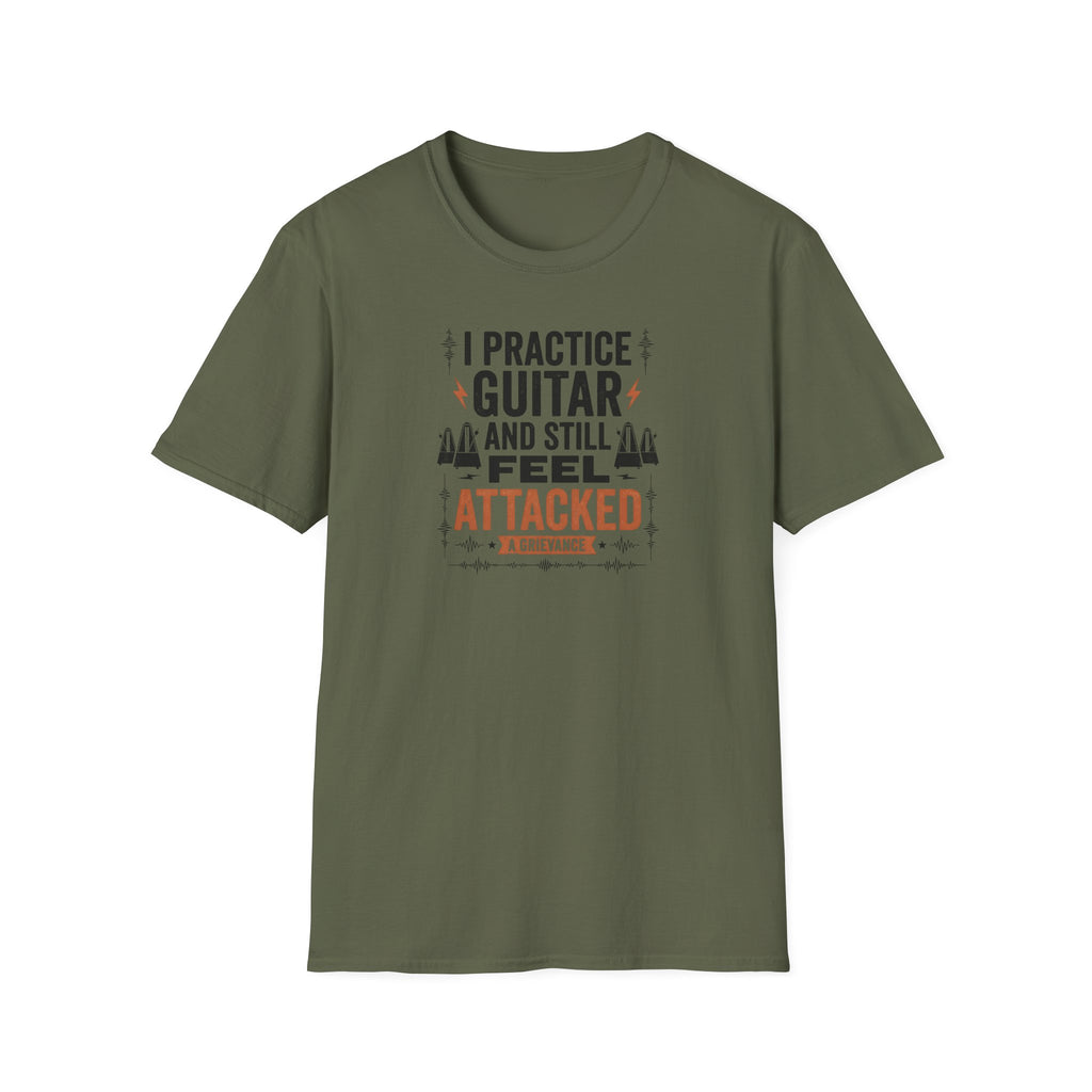 I Practice Guitar and Still Feel Attacked  T-Shirt