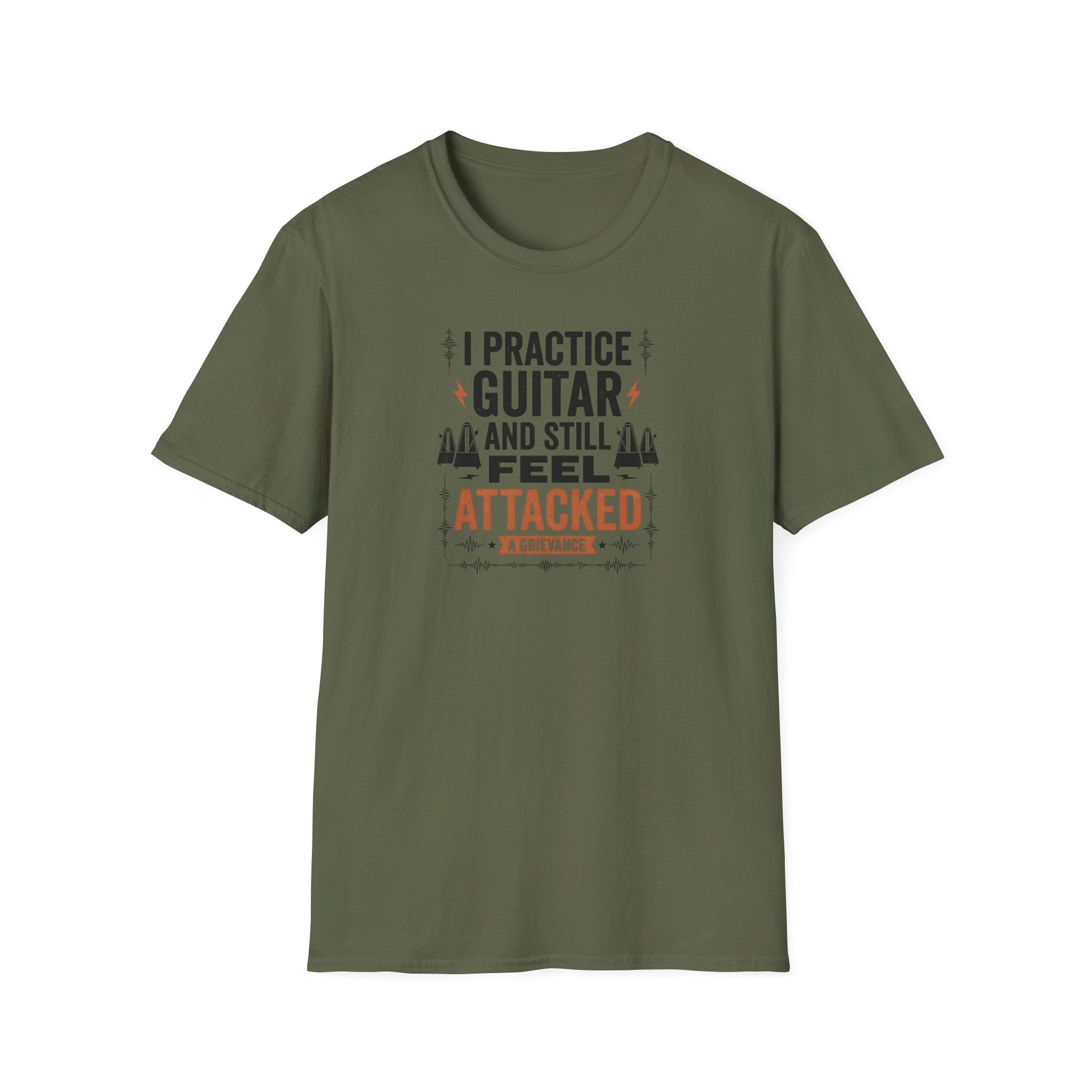 I Practice Guitar and Still Feel Attacked  T-Shirt